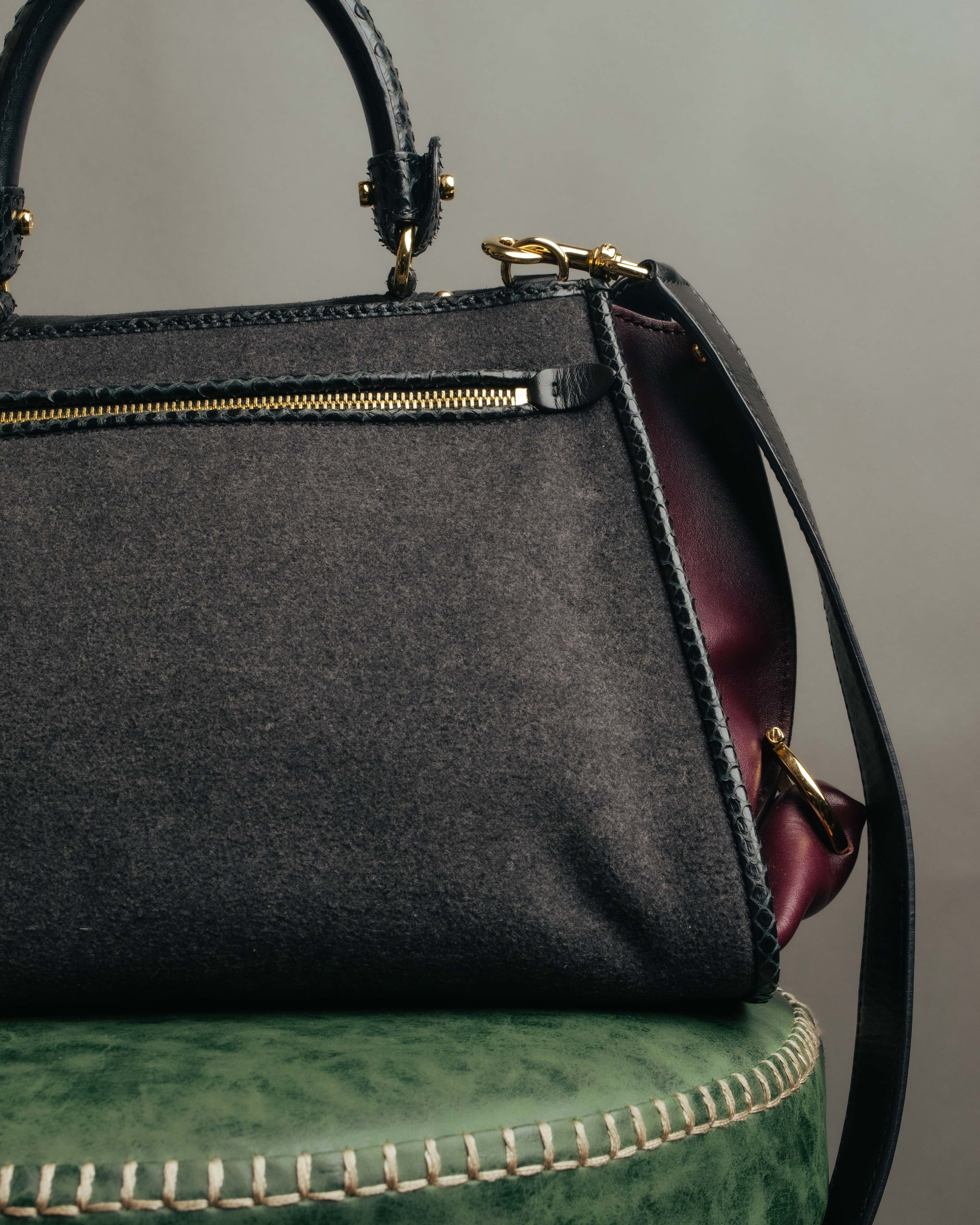 -SPECIAL- “Salvatore Ferragamo” 2019-21 Mixed material Sofia top handle bag