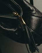 "Valentino Orlandi" 80's-90's Sculptural quilted leather shoulder bag