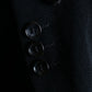 "COMME des GARCONS COMME des GARCONS" Peaked lapel double-breasted long tailored jacket