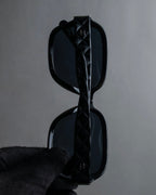 "CHANEL" Matelasse quilted design sunglasses