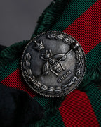 "GUCCI" Beaded design grosgrain ribbon