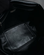 “TIFFANY & CO.” 2010’s Grained leather chain shoulder bag