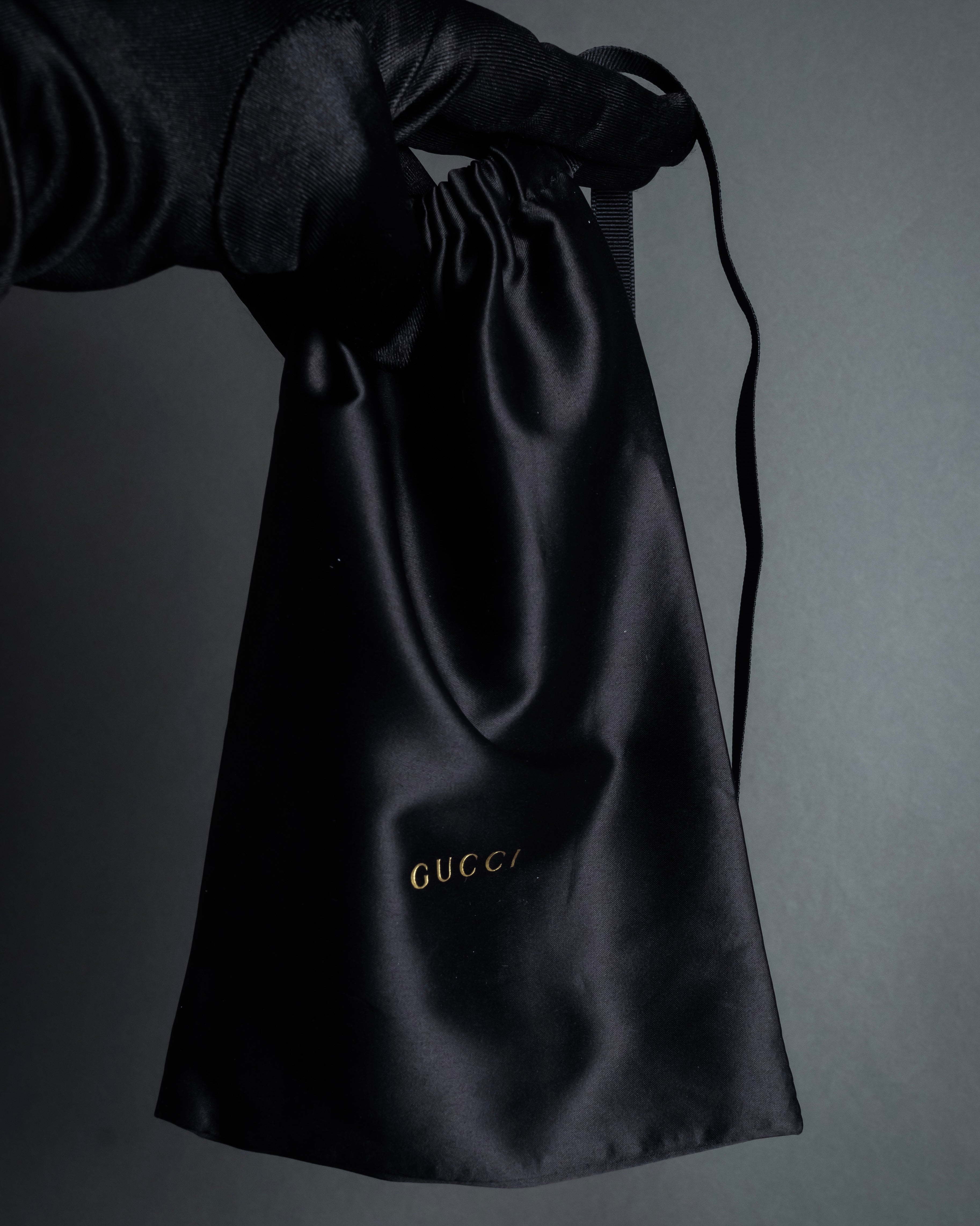 "GUCCI" Square butterfly over-frame sunglasses