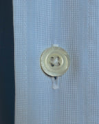 "Hermès" Vintage subtly woven cotton dress shirt