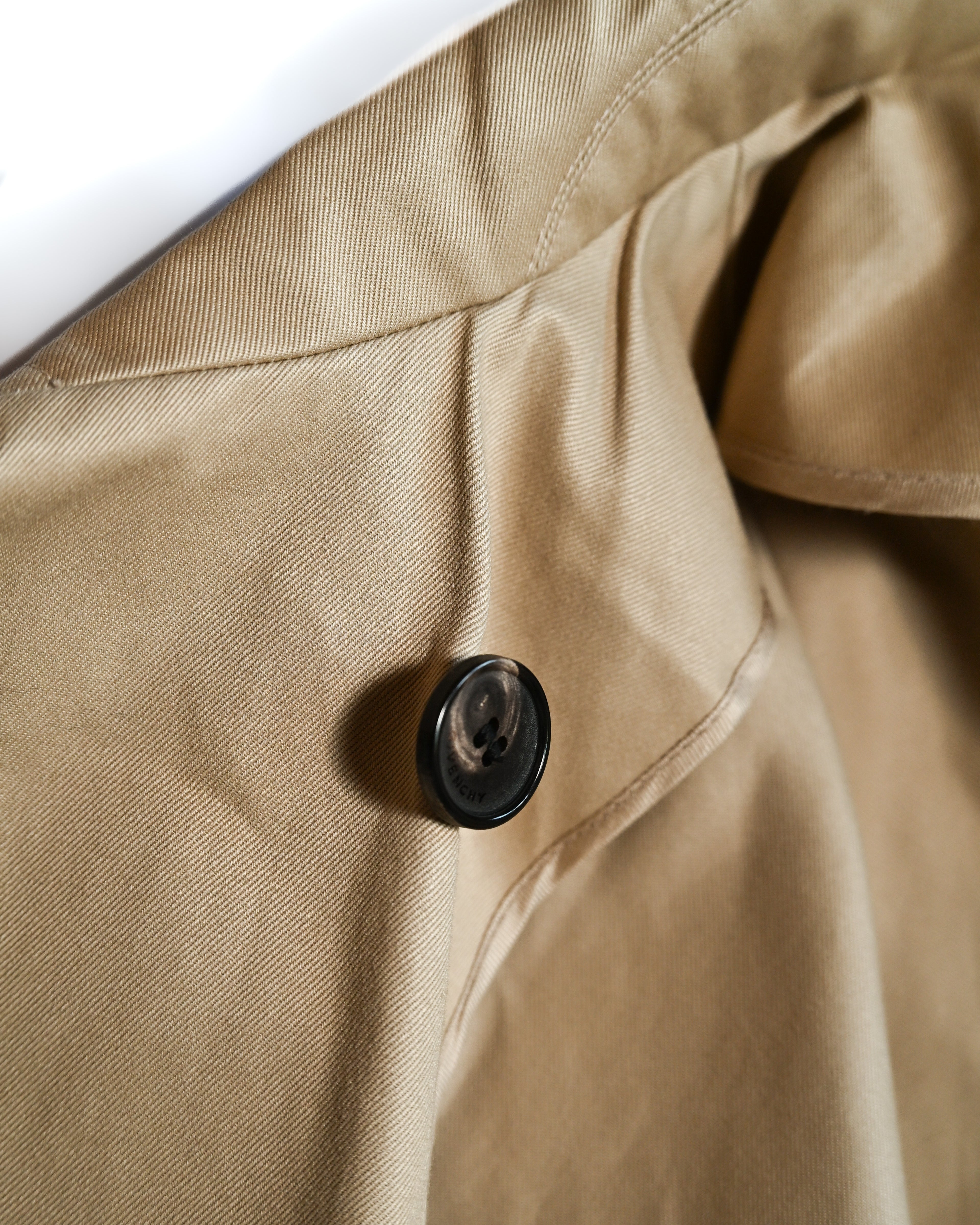 Givenchy by Clare Waight Keller / 18AW Gabardine Trench Cape