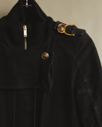 “GUCCI” Late 00’s military detail cotton long jacket