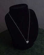 "Tiffany&Co" Heart＆arrow motif silver necklace