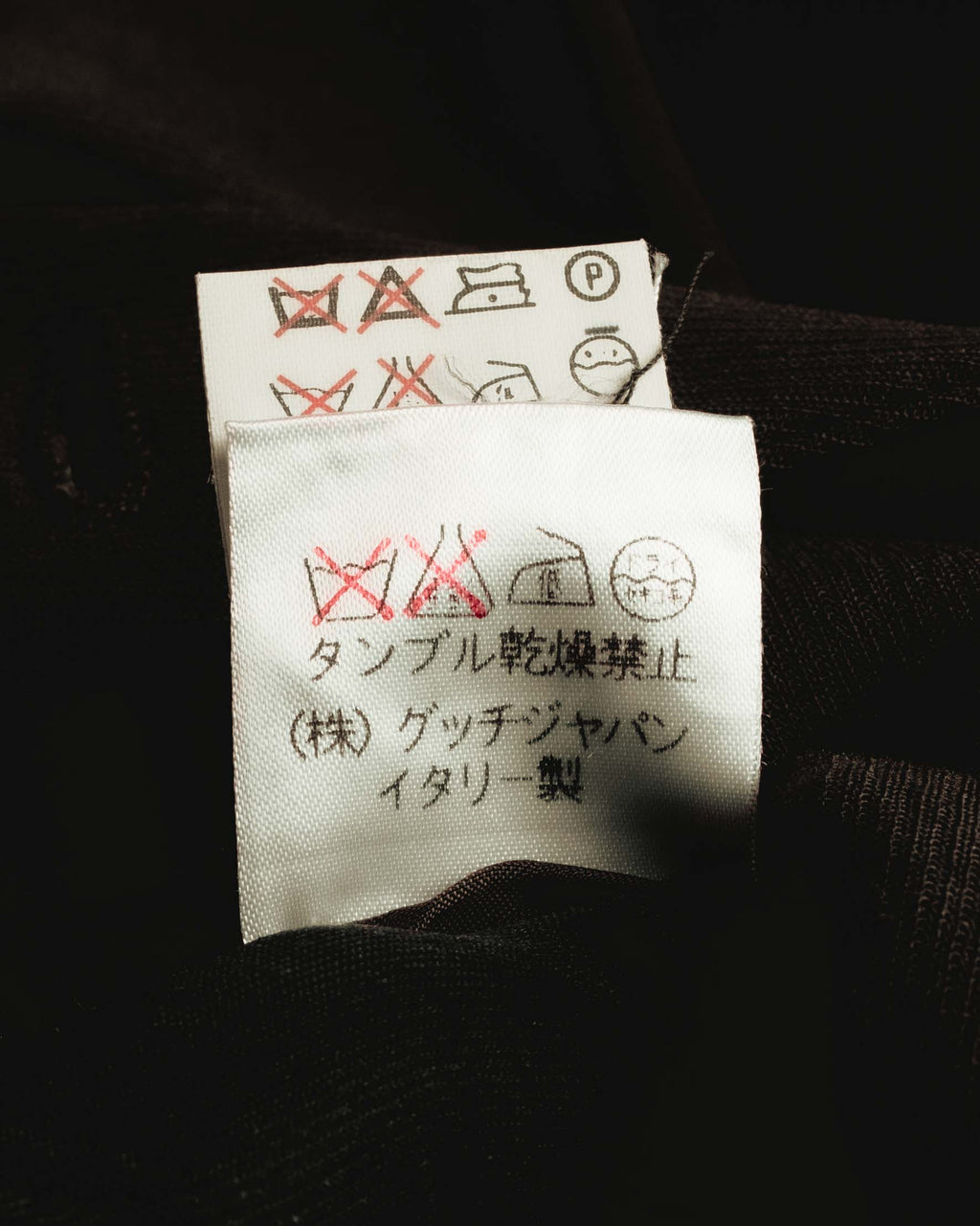 "GUCCI" 90's Classically tailored double-breasted coat