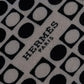 "HERMES" Geometric diamond pattern scarf