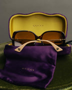 "GUCCI" 10's-20's Oversized square sunglasses
