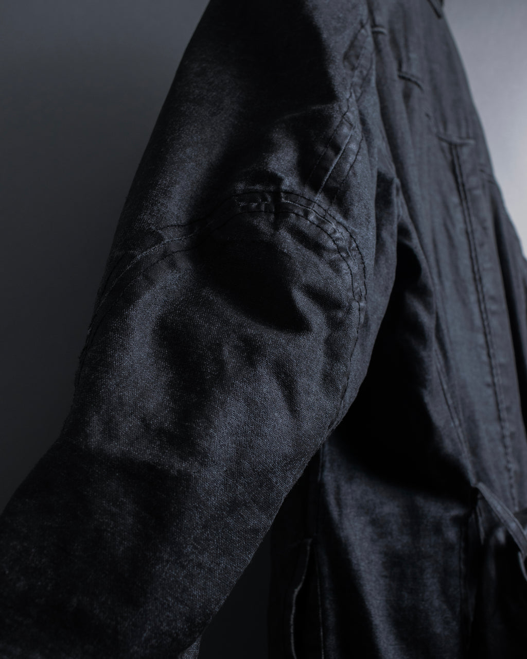 "JEAN PAUL GAULTIER" Firm finish double-zip belted mid-length coat