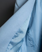 “CELINE “ beautiful shaped sky blue tailored jacket