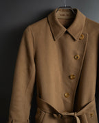 "Aquascutum" Traditional detail belted long trench coat