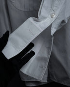 "CHANEL" 96's Spring collection tuck pleats shirt