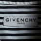 "GIVENCHY" Asymmetrical stripe pattern different thicknesses shirt