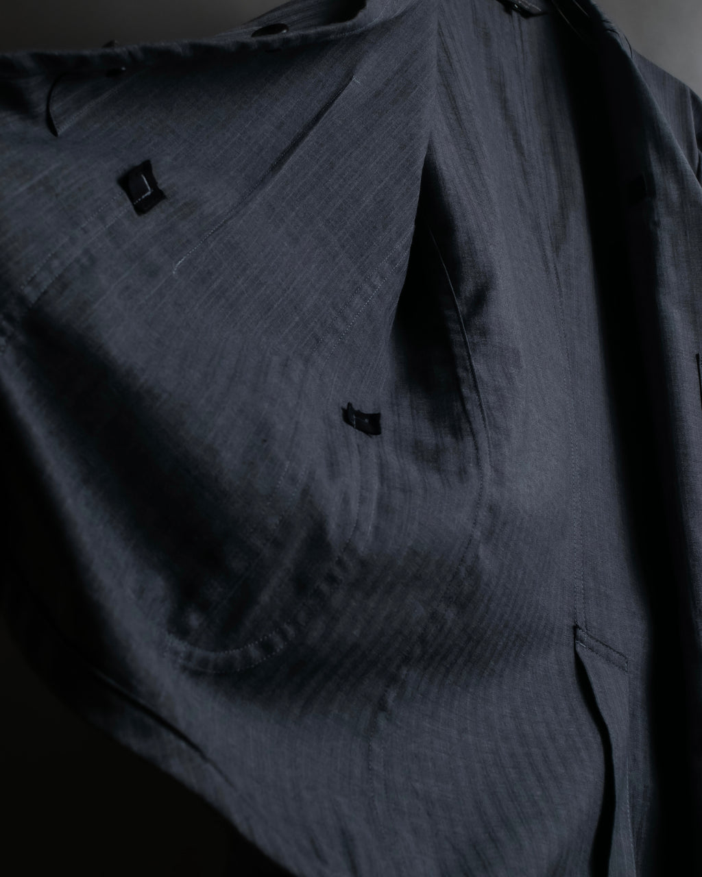 "COMME des GARCONS HOMME PLUS" 14SS modified lapel design striped jacket