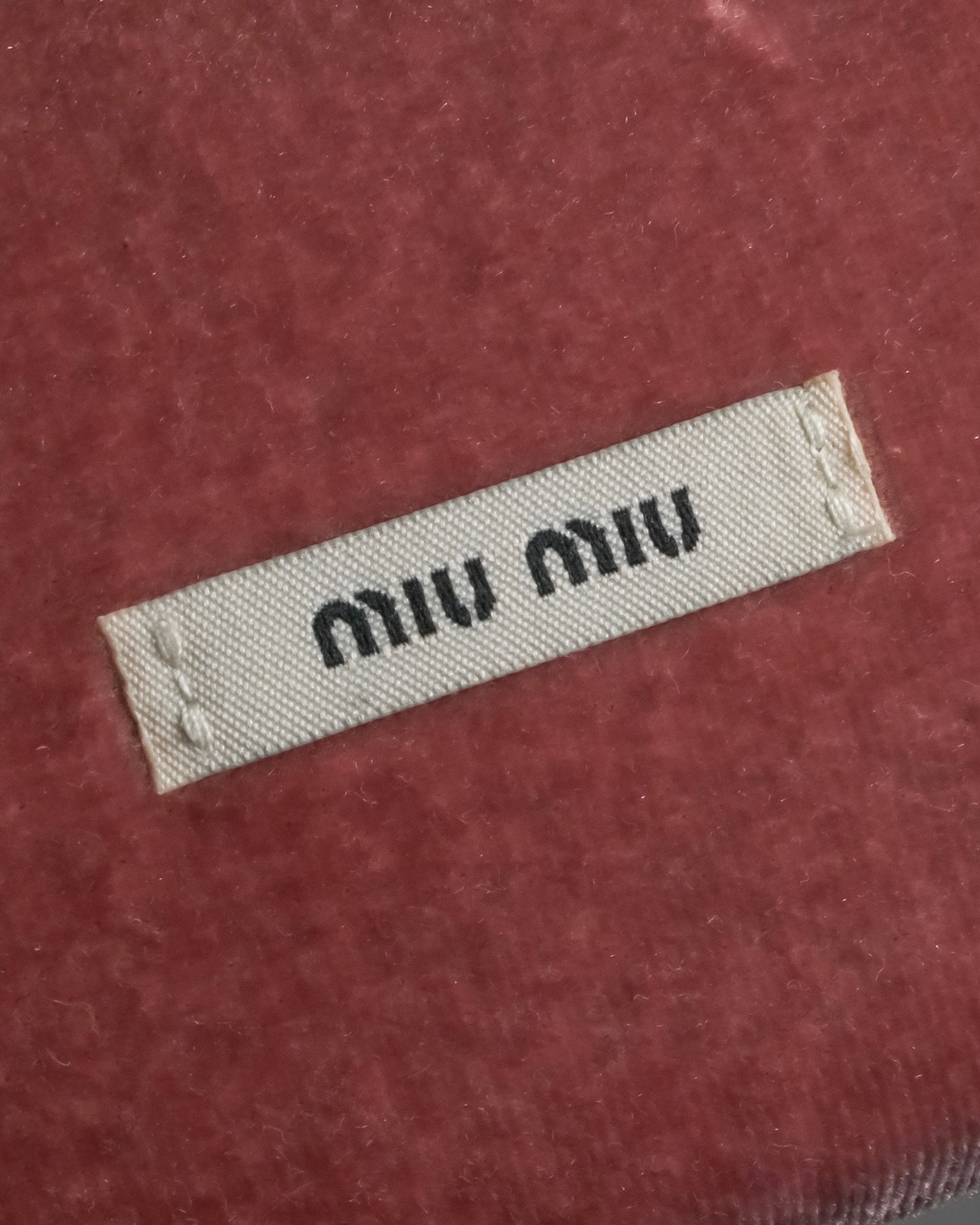 "MIU MIU" Round frame statement sunglasses