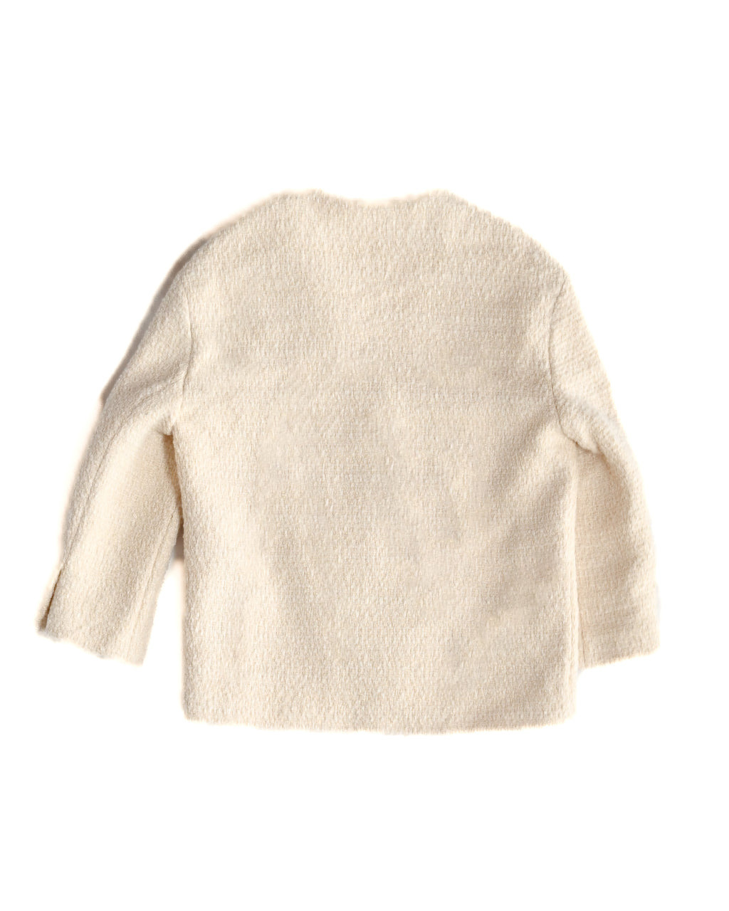 CELINE by Hedi Slimane  / 2022AW Oversized Tweed Jacket White