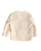 CELINE by Hedi Slimane  / 2022AW Oversized Tweed Jacket White