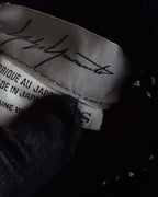 "YOHJI YAMAMOTO" 19AW Oversized cape knit cardigan