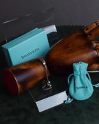 "Tiffany&Co" Beans motif silver bracelet