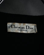 “Christian Dior MONSIEUR” 80’s-90’s Deep v-neck pure wool knit