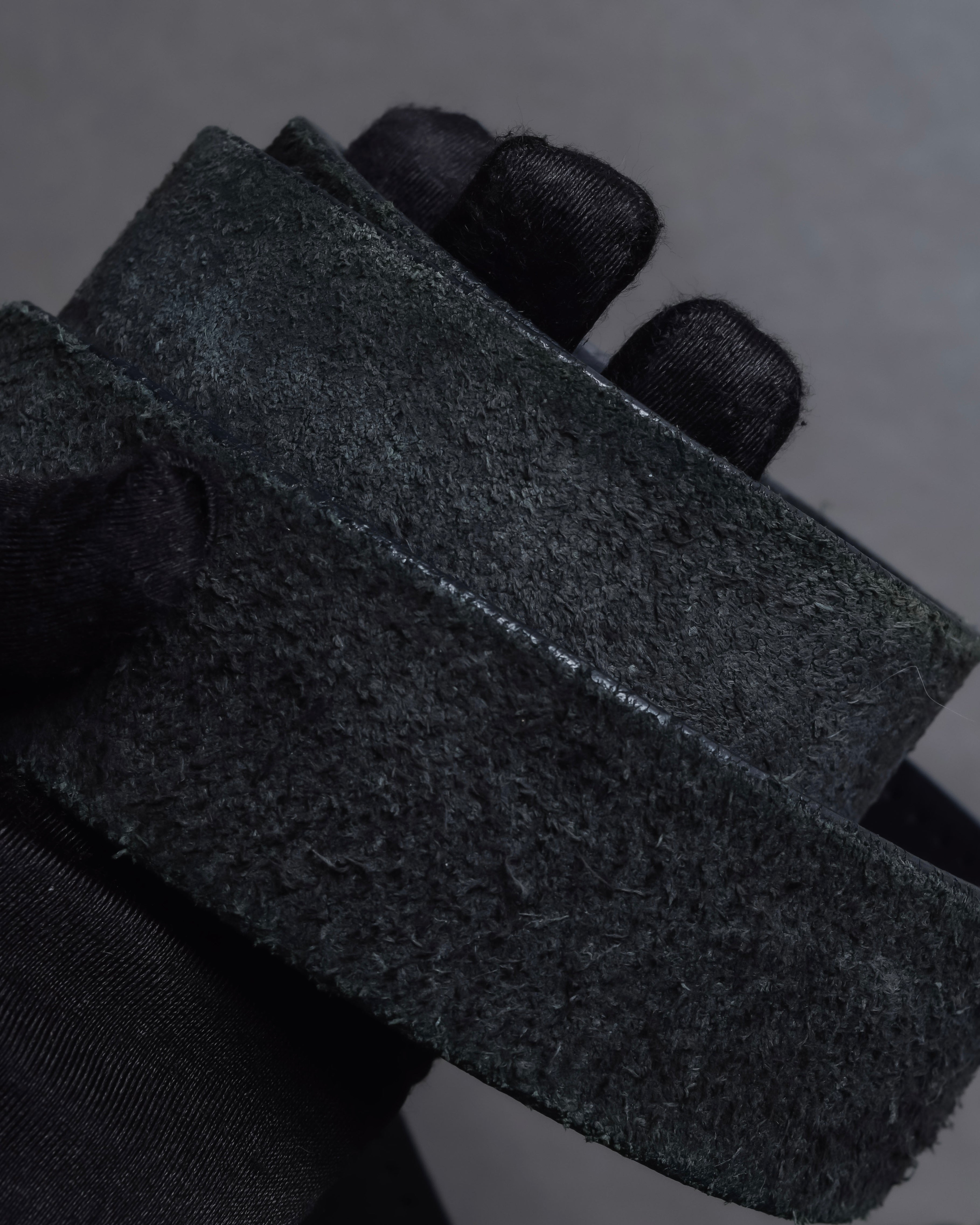 "GUCCI" Bamboo buckle motif leather belt