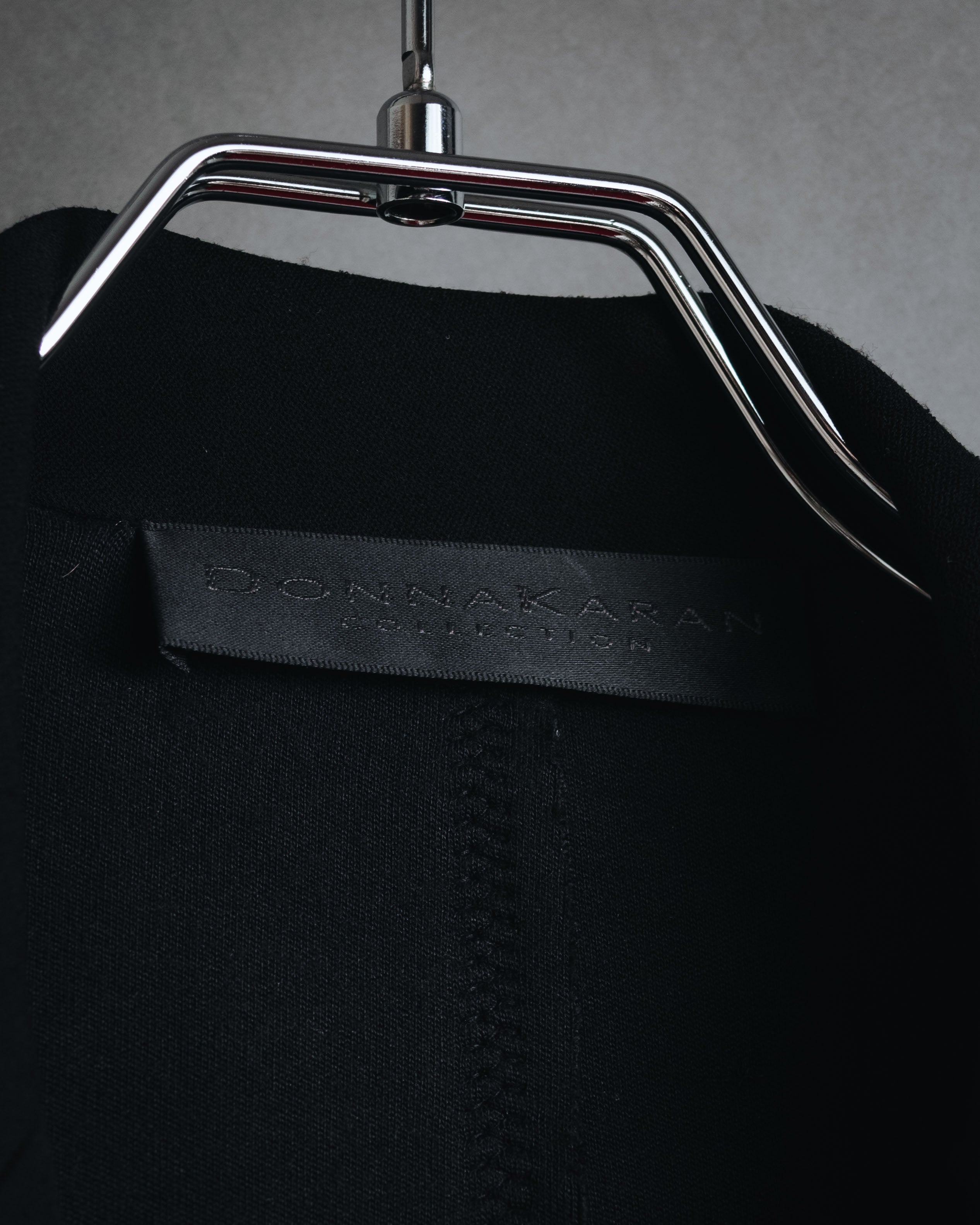 "Donna Karan" Contrast piped tailored jacket