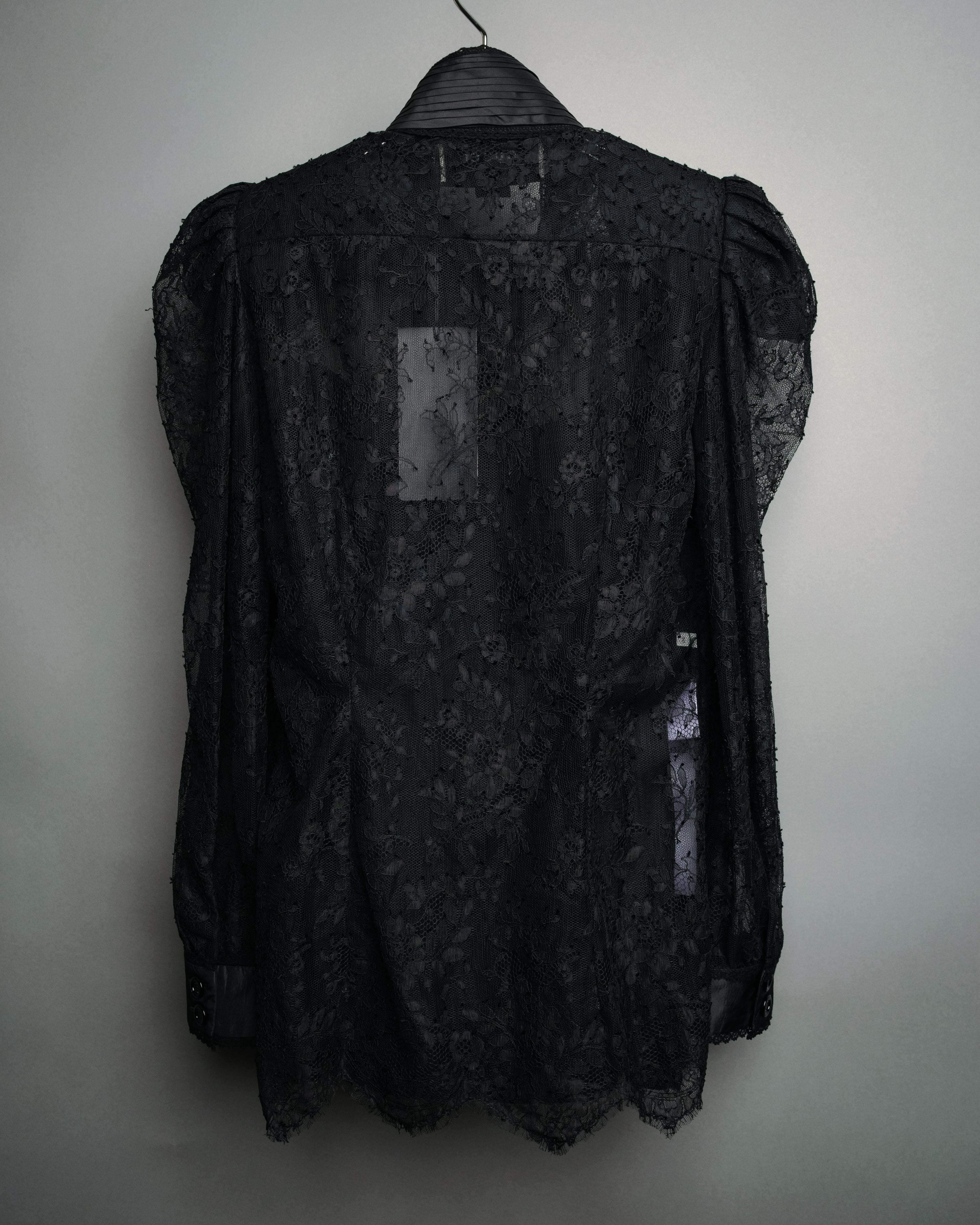 -SPECIAL- “GUCCI“ 2017-18 Fall winter lace bow blouse