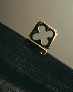"Chloé" 2010's Black leather long wallet