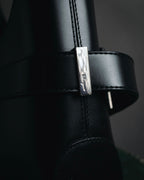 "Salvatore Ferragamo" 90’s-00’s minimalist gancini buckle hobo bag