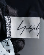 "YOHJI YAMAMOTO FEMME"
Sheer cotton round neck pullover