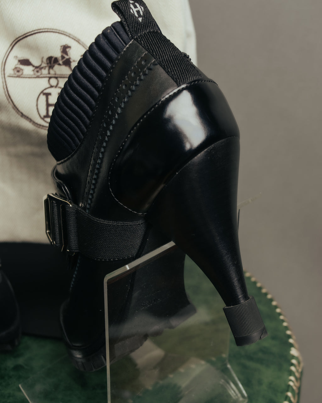 “HERMÈS” 2017-2022 Aw hybrid brogue sock ankle boots