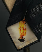 "Dolce & Gabbana" 00's-10's Silk wool scarf tie