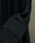 "Dior" 00's Vintage minimalist full-zip jersey hooded sweatshirt