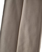 MAX MARA / Virgin Wool Two-Tuck Wide Straight Trousers Beige