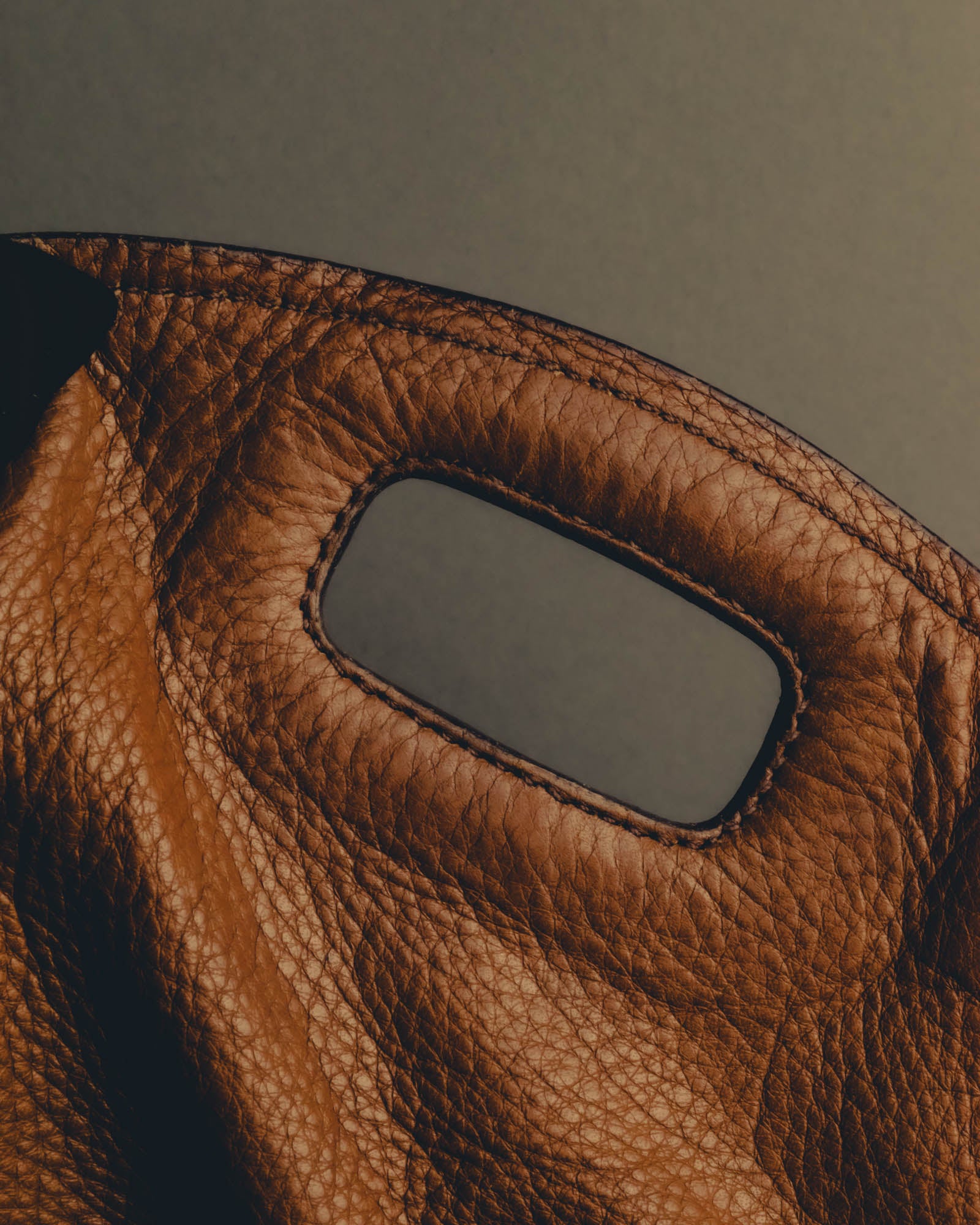 "JIL SANDER" Soft grained leather shoulder bag