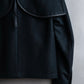 "MM6 MAISON MARGIELA" Wool blend zip up cape collar jacket