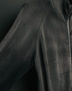 "PRADA" 90's-00's Minimal cotton zip cardigan