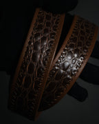 “BALENCIAGA” 2018’s- Archive-inspired spiral buckle belt