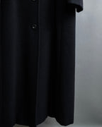 "Max Mara" Silver tag straight line shaped chester coat