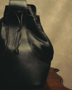 "LOEWE" 90's-10's classic drawstring shoulder bag