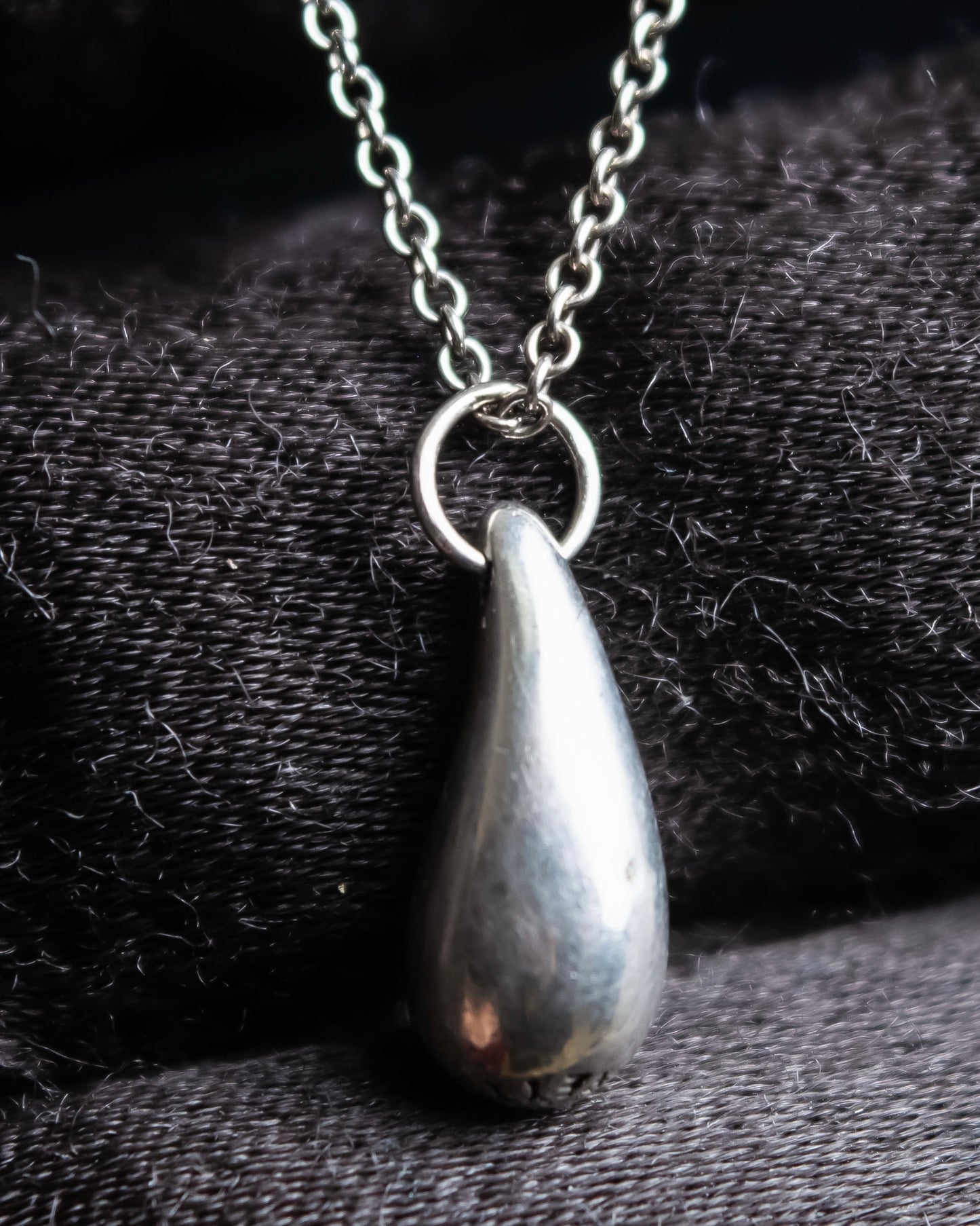 "Tiffany&Co" Silver 925 teardrop necklace