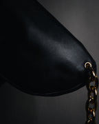 –SPECIAL– "BOTTEGA VENETA" 20’s sculptural chain pouch clutch