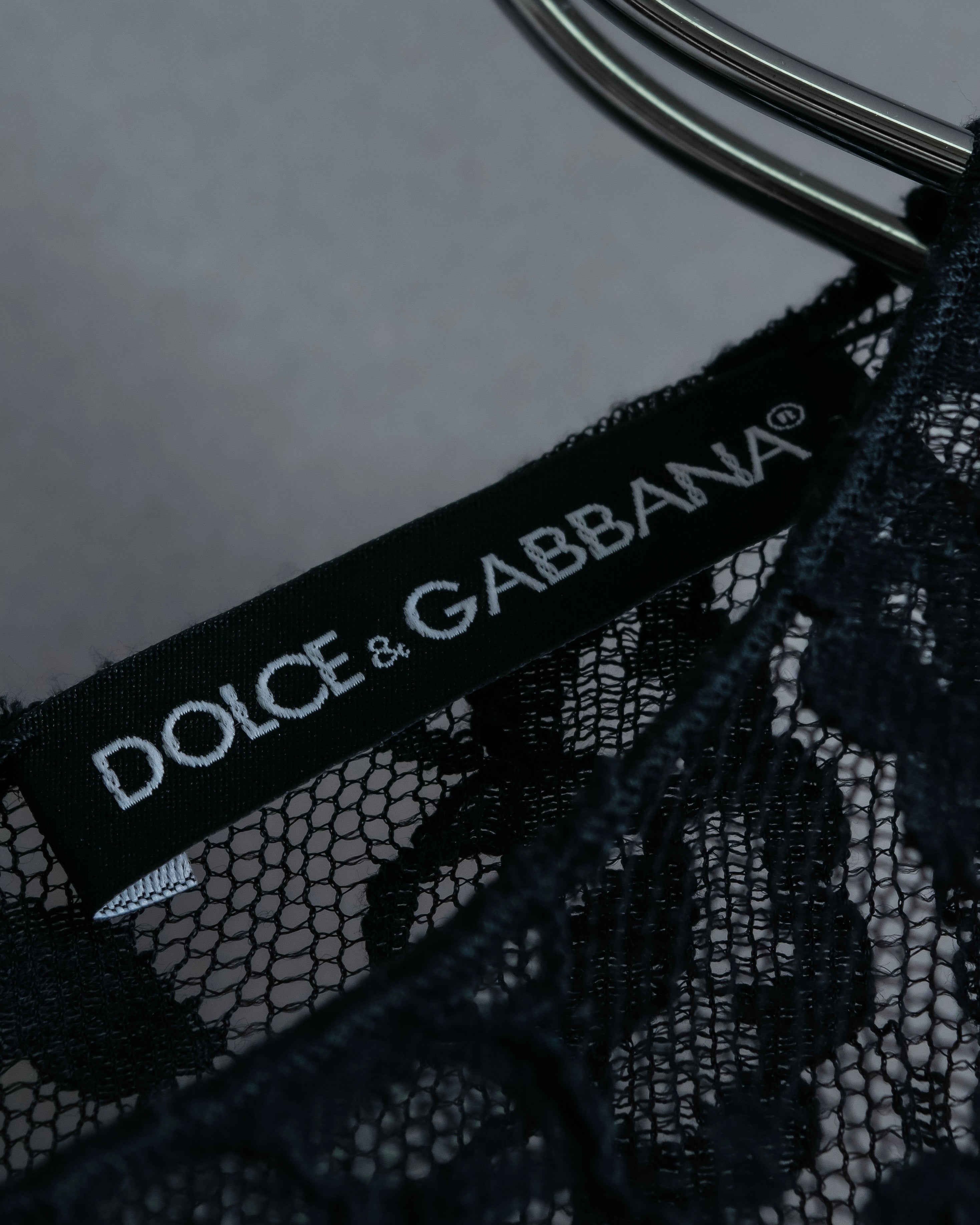 "D&amp;G" Botanical pattern lace shift dress