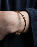 "DIOR" Twisted antique design bracelet