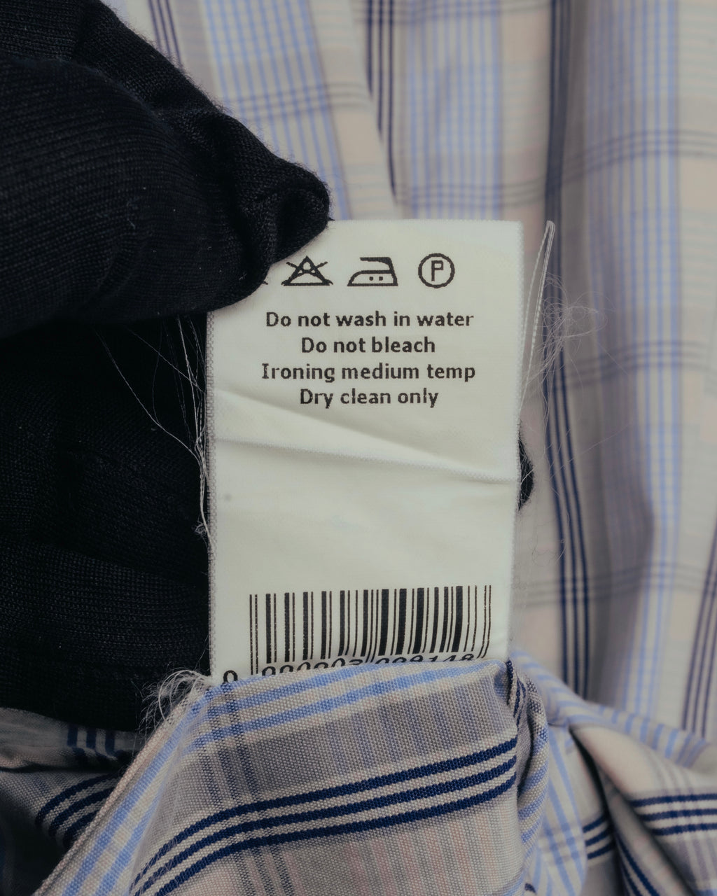 “VIKTOR & ROLF Monsieur” 00’s-10’s checked cotton dress shirt