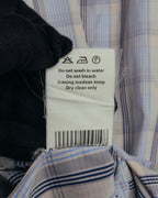 “VIKTOR & ROLF Monsieur” 00’s-10’s checked cotton dress shirt