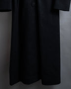 "Marc Jacobs" A soft flowing flared silhouette long coat