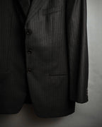 "ARMANI COLLEZIONI" Classic Italian tailoring stripe pattern set up